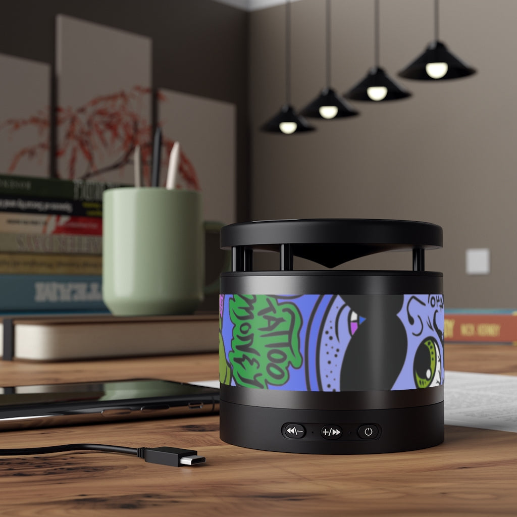 Tattoomoney Tatty Bluetooth Speaker and Wireless Charging Pad