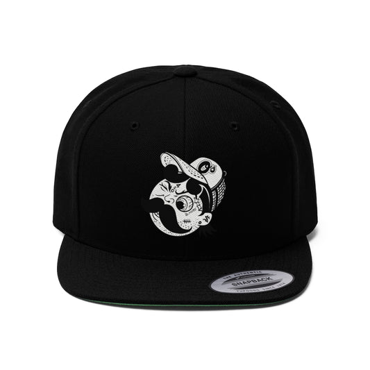 Flat Bill Tatty-Broh Embroidered Hat