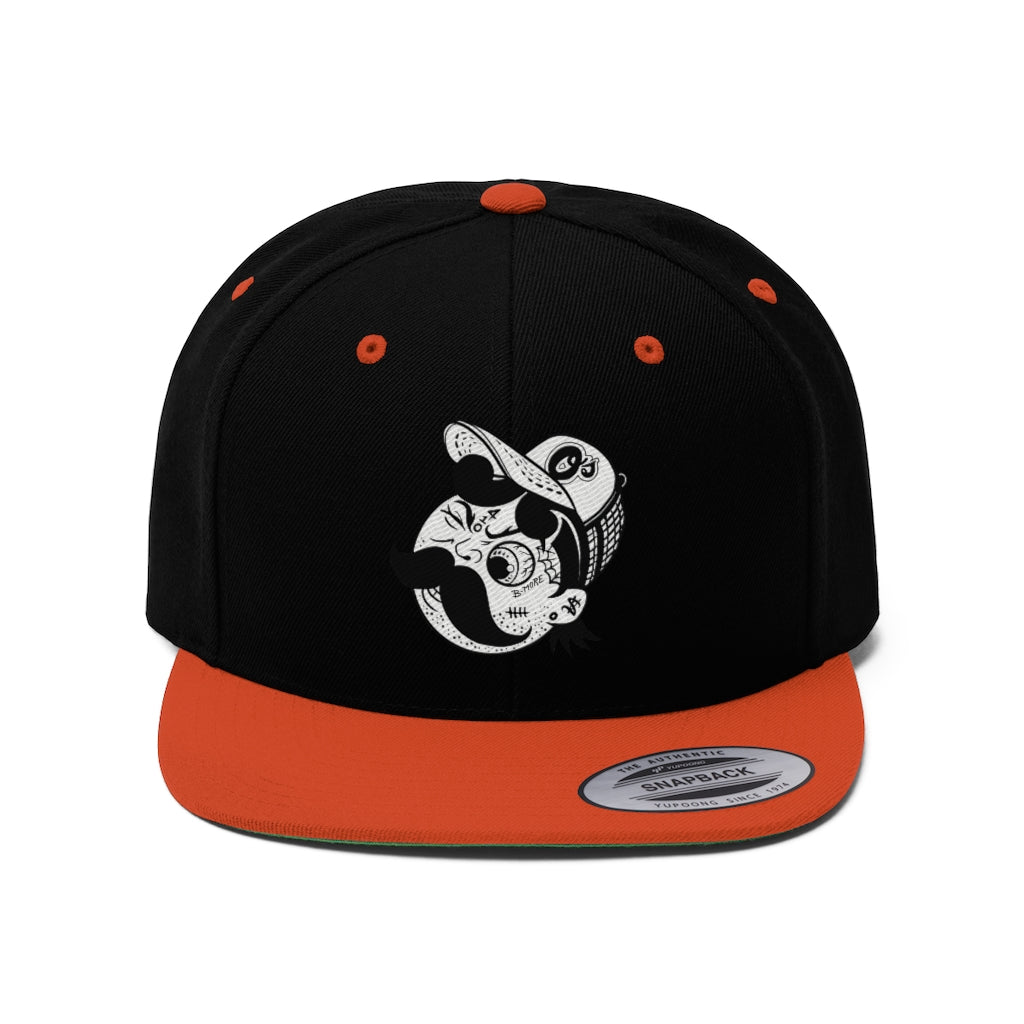 Flat Bill Tatty-Broh Embroidered Hat